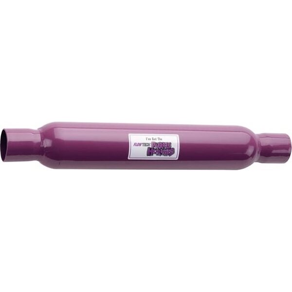 Flowtech - 50225FLT - Purple Hornie Muffler - 2.25in