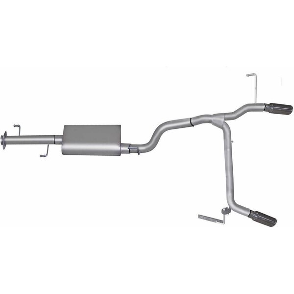 Gibson Exhaust - 18808 - Cat-Back Dual Split Exha ust System  Aluminized