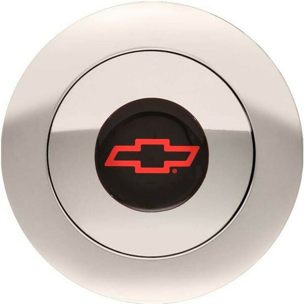 GT Performance - 11-1162 - GT9 Horn Button Chevy Bow Tie Red