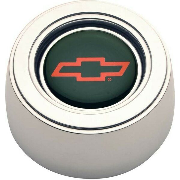 GT Performance - 11-1522 - GT3 Horn Button Chevy Red Bow-Tie Hi-Ris