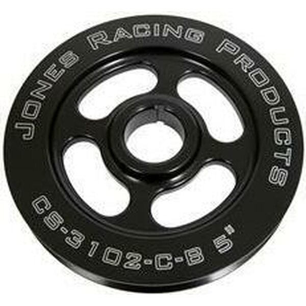 Jones Racing Products - CS-3102-C-B-5 - Pulley Crankshaft V-Belt 5in 1in ID