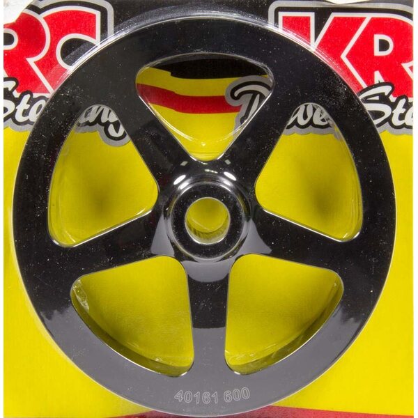 KRC Power Steering - KRC 40161600 - P/S Pump Pulley 6in V-Belt Press On