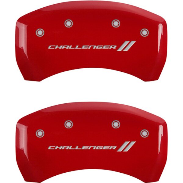 MGP Caliper Cover - 12162SCL1RD - 15-17 Dodge Challenger Caliper Covers Red
