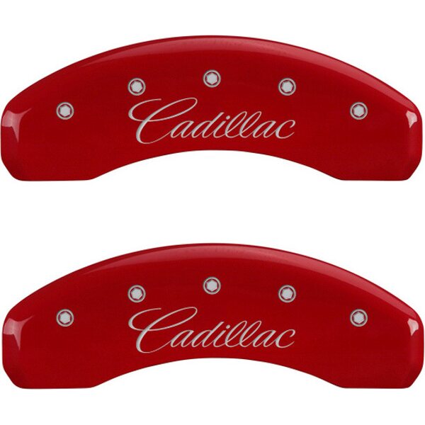 MGP Caliper Cover - 35015SCADRD - 07-   Escalade Caliper Covers Red