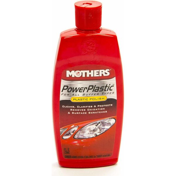 Mothers - 08808 - Power Plastic Cleaner/ Polish 8oz
