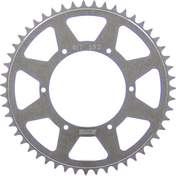 M&W Aluminum Products - SP520-525-51T - Rear Sprocket 51T 5.25 BC 520 Chain