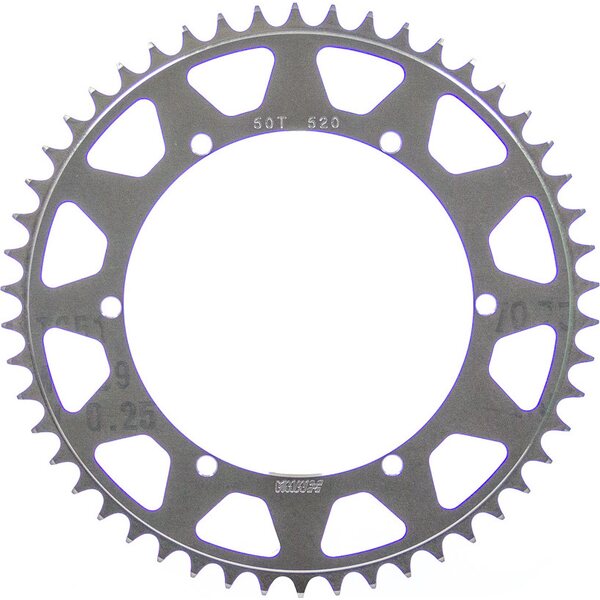 M&W Aluminum Products - SP520-643-50T - Rear Sprocket 50T 6.43 BC 520 Chain