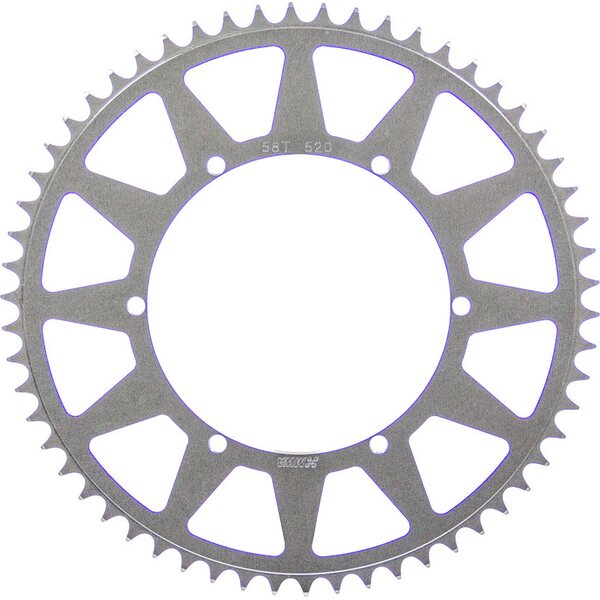 M&W Aluminum Products - SP520-643-58T - Rear Sprocket 58T 6.43 BC 520 Chain