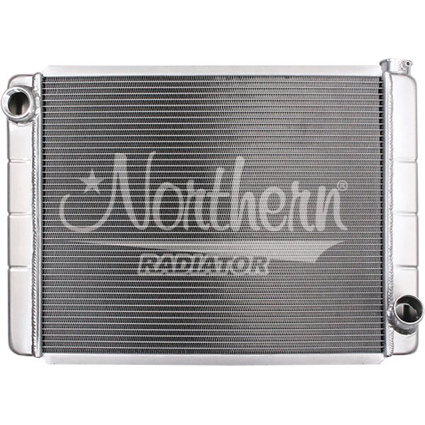 Northern Radiator - 204123 - GM Radiator Single Pass 19x28 Changeable Inlet