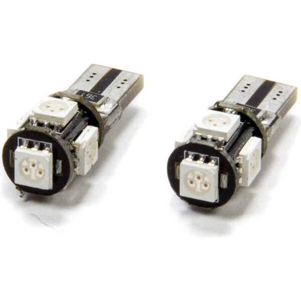 Oracle Lighting - 4801-005 - T10 5 LED SMD Bulbs Pair Amber