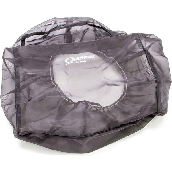 Outerwears - 10-1016-01 - Carbon Fiber Box Pre Filter 6-1/4in Black