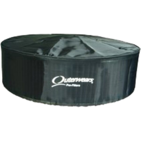 Outerwears - 10-1252-01 - Pre-Filter w/Top Black 11in x 6in