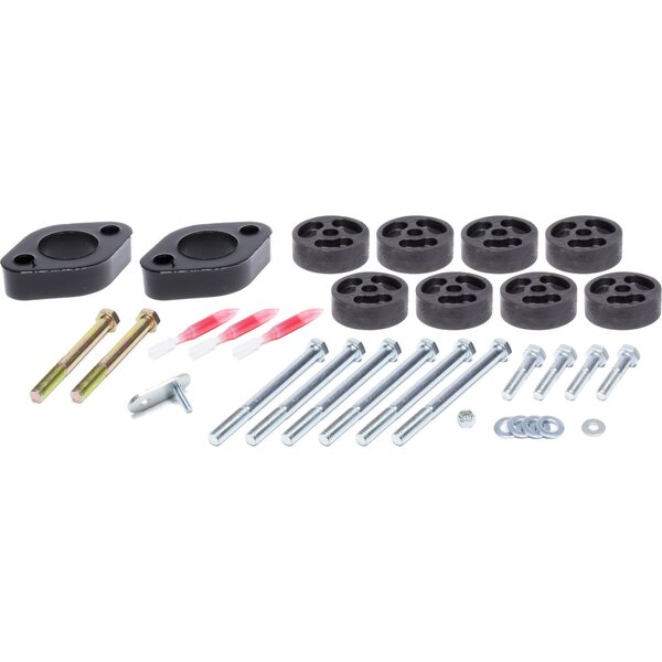 Performance Accessories - PA993 - 12-   Jeep Wrangler JK/JKU 1in Body Lift Kit