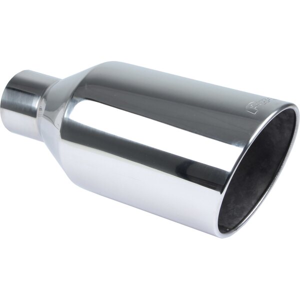 Pypes Performance Exhaust - EVT408 - Exhaust Tip 4in x 8in 18in L Polished Weld-on