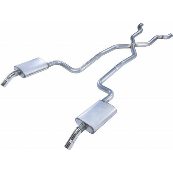 Pypes Performance Exhaust - SCC10T - 74-81 Corvette C3 Crossm ember Back Exhaust 2.5in