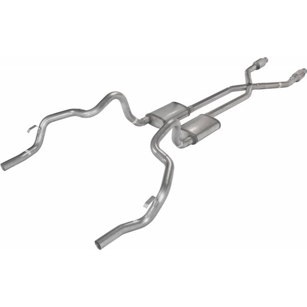 Pypes Performance Exhaust - SGF911SE - 75-81 F-Body Crossmember Back Exhaust w/X-Pipe