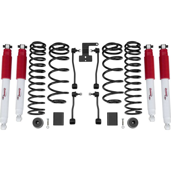 Rancho - RS66121BR5 - Suspension Lift Kit - 3 in Lift - Hardware / Shocks / Springs - Jeep Wrangler JL 2018-20