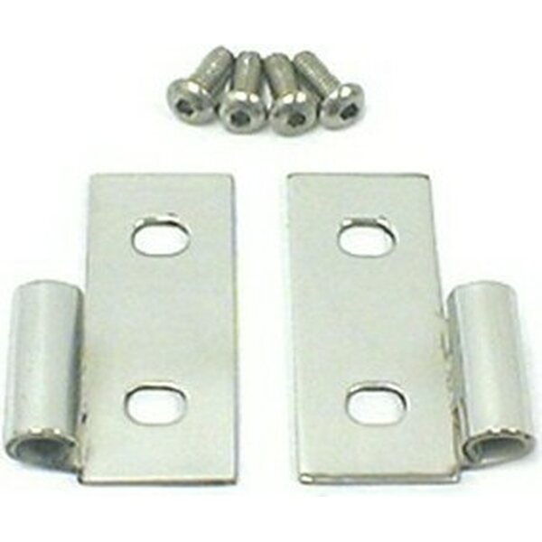 Rugged Ridge - 11113.04 - Lower Door Hinges Stainl ess Steel 76-06 Jeep CJ