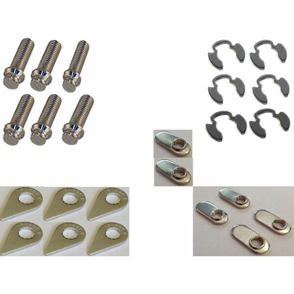 Stage 8 Fasteners - 8950S - Collector Bolt Kit - 6pt 3/8-16 x 1.5in (6)