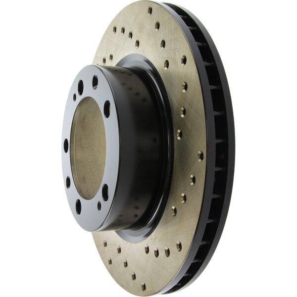 StopTech - 128.37021L - StopTech Sport Drilled R otor