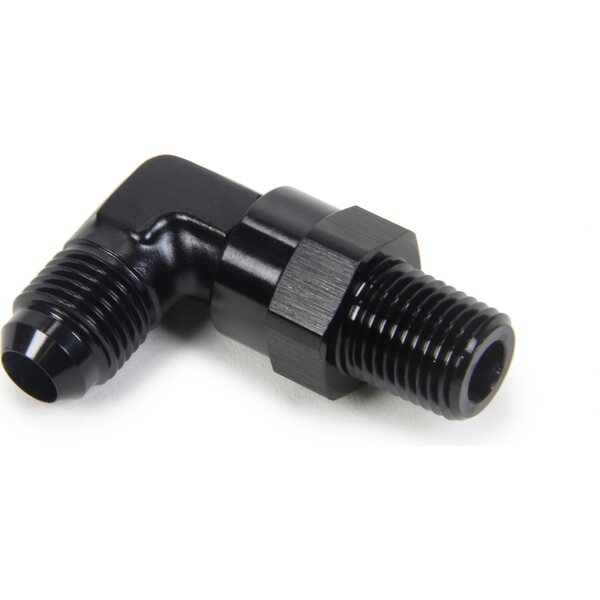 Triple X Race Components - HF-93062BLK - AN to NPT Swivel 90 Deg #6 x 1/4