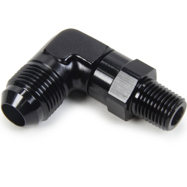 Triple X Race Components - HF-93082BLK - AN to NPT Swivel 90 Deg #8 x 1/4