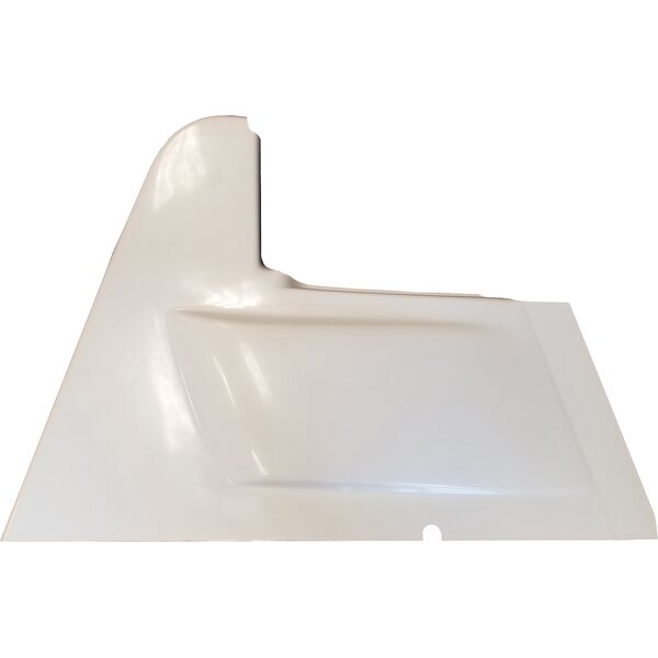 Triple X Race Components - SC-BW-1956 - Right Arm Guard Wedge Style For WoO Bars White