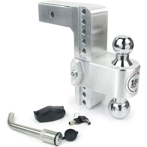 Weigh Safe - CTB8-2.5-KA - Turnover Ball  8in Drop Hitch w/ 2.5in Shank