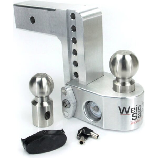 Weigh Safe - WS6-2.5 - Weigh Safe 6in Drop Hitc h w/ 2.5in Shank