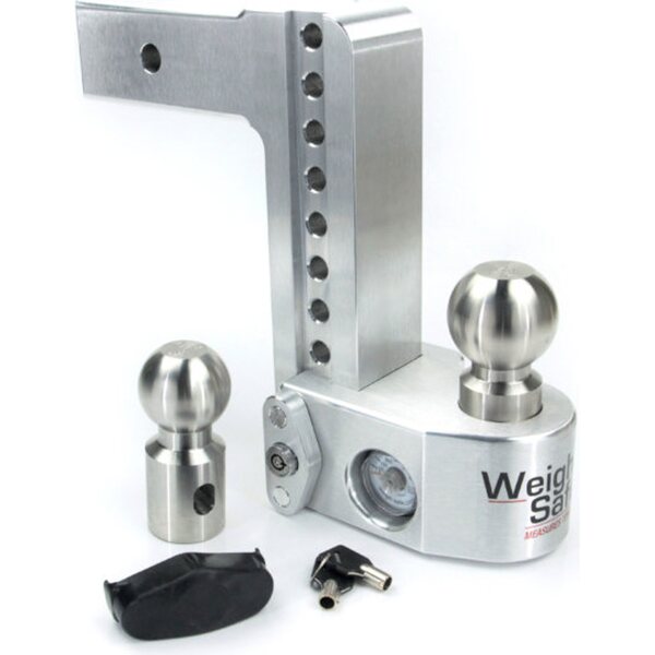 Weigh Safe - WS8-2.5 - Weigh Safe 8in Drop Hitc h w/ 2.5in Shank