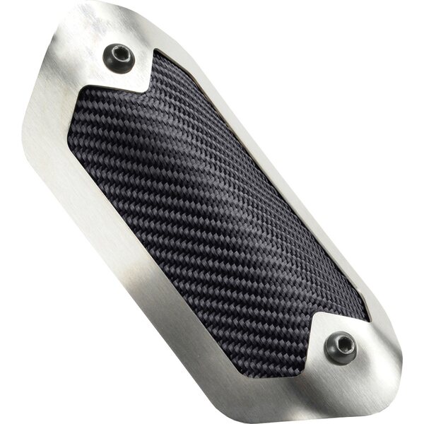 DEI - 10900 - Flexible Heat Shield 3.5 in x 6.5in Brushed/Onyx