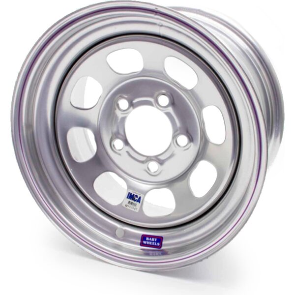 Bart Wheels - 5335834-4 - 15x8 5-4x3/4 4in bs Silver Painted