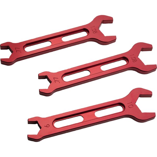 Billet Specialties - 77903 - Power Steering Wrench Set 3 Pieces