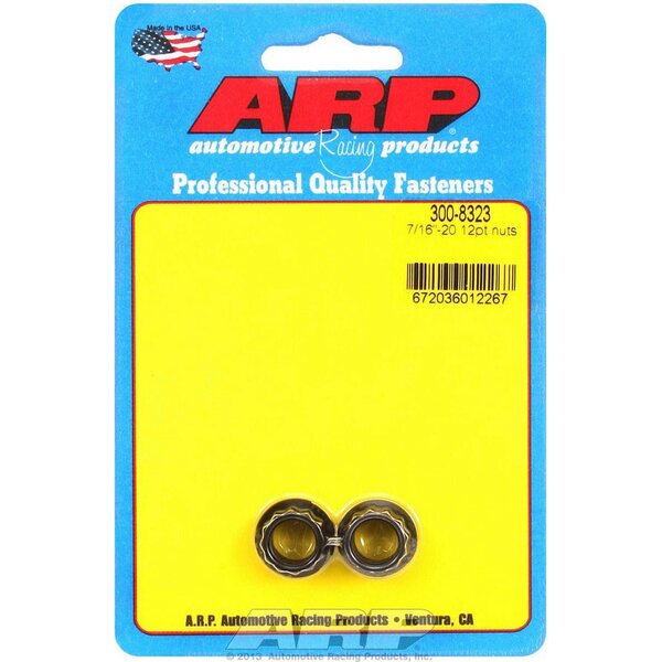 ARP - 300-8323 - 7/16-20 12pt. Nuts (2)
