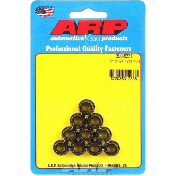 ARP - 300-8331 - 5/16-24 12pt. Nuts (10)