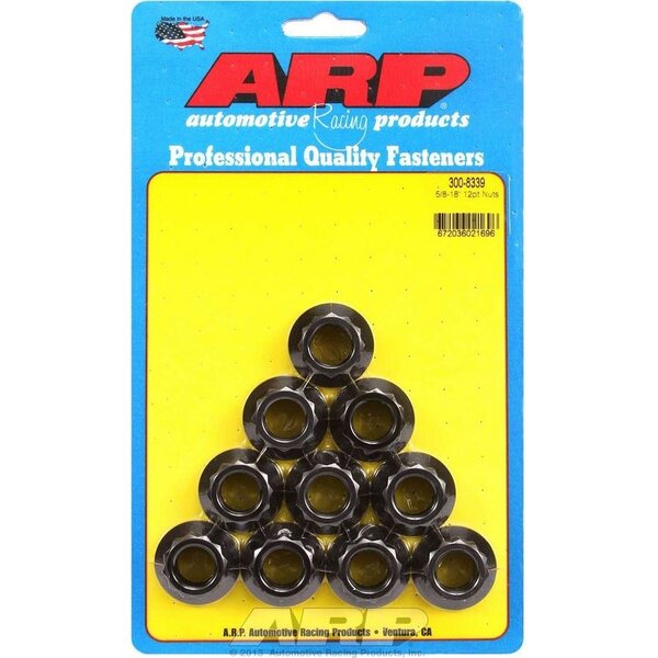 ARP - 300-8339 - 5/8-18 12pt. Nuts (10)