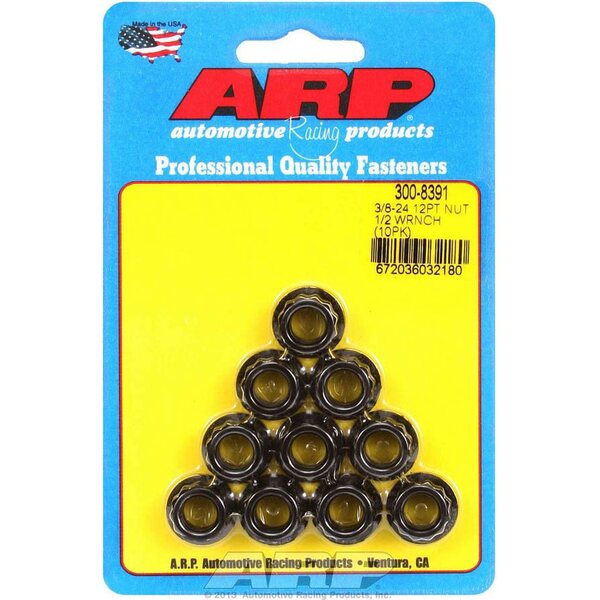 ARP - 300-8391 - 3/8-24 12pt. Nuts (10)