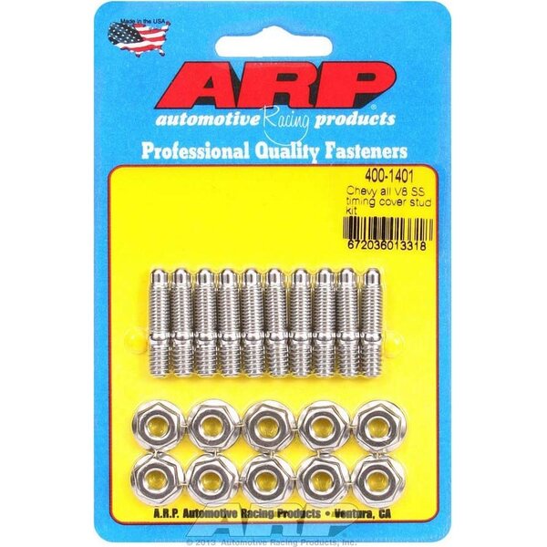 ARP - 400-1401 - S/S Timing Cover Stud Kit