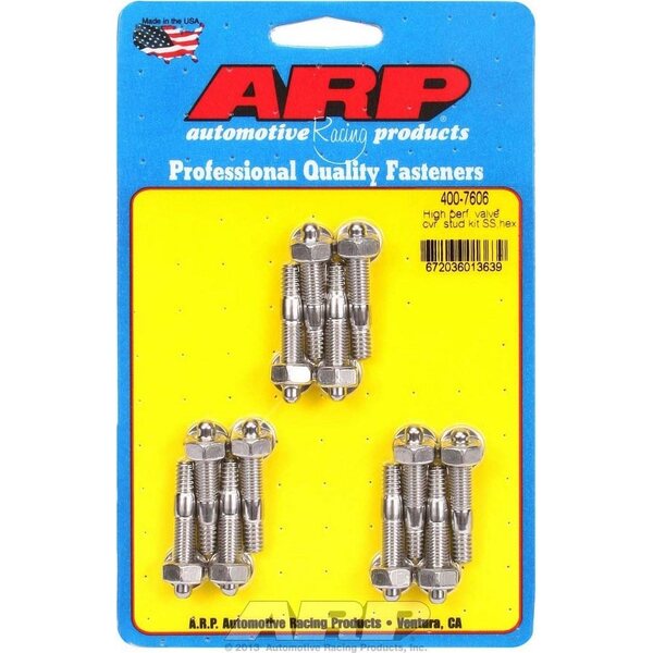 ARP - 400-7606 - S/S Valve Cover Stud Kit 6pt. (12)