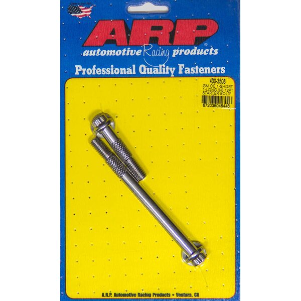 ARP - 430-3508 - S/S Starter 12pt Bolt Kit 3/8-16 x 1.975/4.660