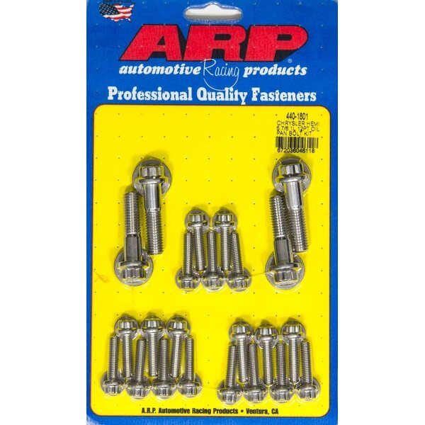 ARP - 440-1801 - Oil Pan 12pt Bolt Kit Mopar 5.7L/6.1L Hemi