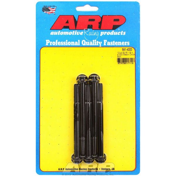 ARP - 641-4000 - Bolt Kit - 12pt 5pk 5/16-18 x 4.000