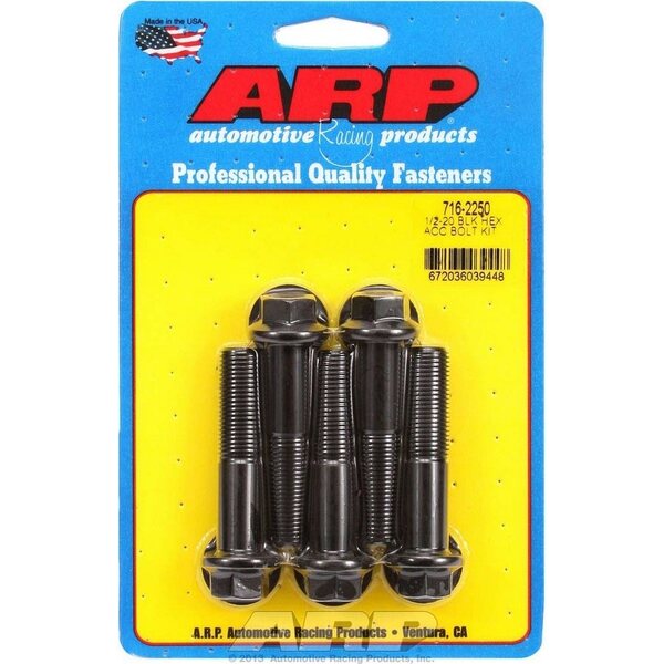 ARP - 716-2250 - Bolt Kit - 6pt. (5pk) 1/2-20 x 2.250