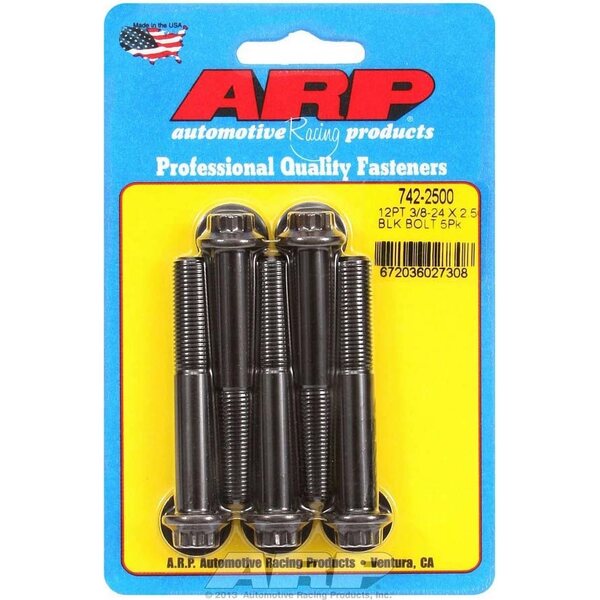 ARP - 742-2500 - Bolt Kit - 12pt. (5) 3/8-24 x 2.500