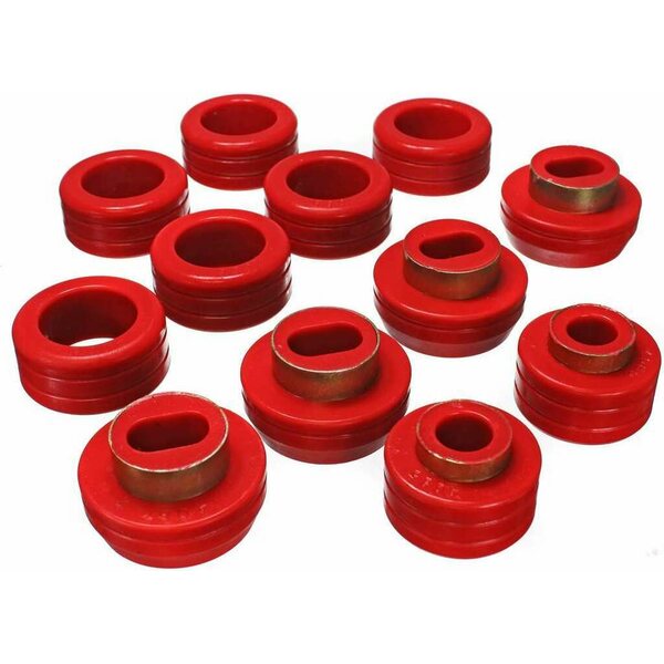 Energy Suspension - 3.4130R - S10 BODY MOUNT SET