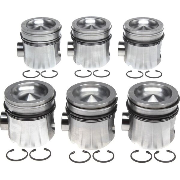 Clevite M77 - 224-3673WR.020 - Piston Set w/Rings Dodge 5.9L Cummins 6pk