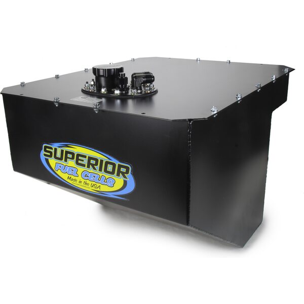 Superior Fuel Cells - SFC26BMTF-AL-BL-SFI - Fuel Cell 26 Gal w/Foam SFI Alum Can Black Mamba