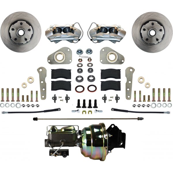 LEED Brakes - FC0025-Y307 - Ford Full Size Power Disc Brake Conversion