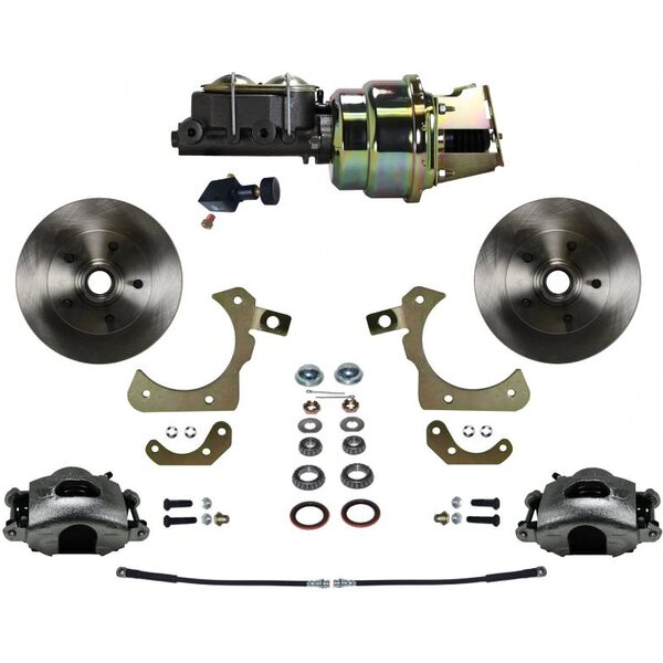 LEED Brakes - 55 - 58 Gm Full Size Car Brake Conversion Kit