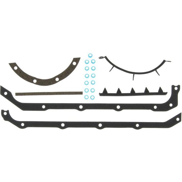 Clevite M77 - OS32508 - Oil Pan Gasket Set - Pontiac V8